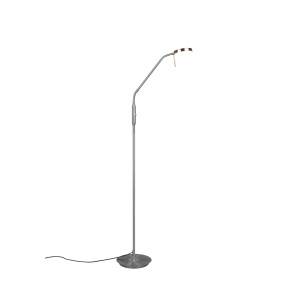 Lampa podłogowa MONZA 423310107 oprawa w kolorze srebrnym TRIO 