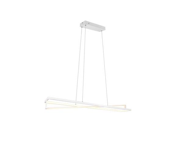 Lampa wisząca EDGE 326810131 oprawa w kolorze srebrnym TRIO