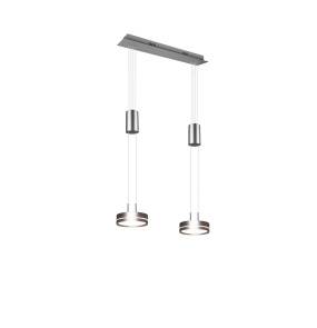 Lampa wisząca FRANKLIN 326510207 oprawa w kolorze srebra  TRIO