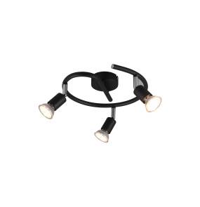 Lampa sufitowa PARIS R80913932 oprawa w kolorze czarnym RL