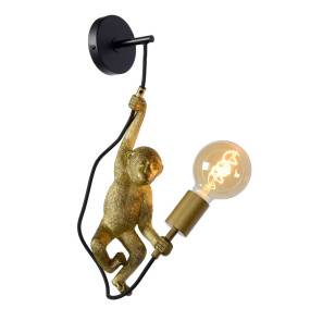 Lampa ścienna EXTRAVAGANZA CHIMP 10202/01/30 złota