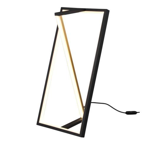 Lampa podłogowa czarna EDGE 526810132 TRIO z możliwościa zmiany barwy światła
