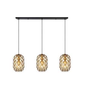 Lampa wisząca WOLFRAM 21417/03/02 oprawa w kolorze złotym LUCIDE