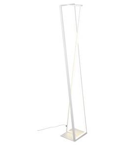 Lampa podłogowa EDGE 426810131 oprawa w kolorze białym TRIO