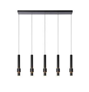 Lampa wisząca MARGARY 24402/30/30 oprawa w kolorze czarnym LUCIDE