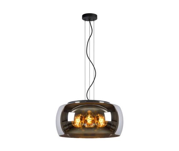 Lampa wisząca OLIVIA 45401/50/65 oprawa w kolorze srebrnym LUCIDE
