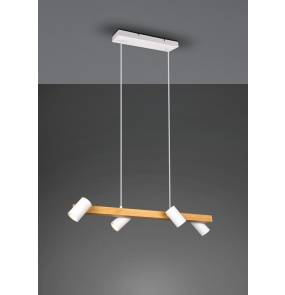 Lampa wisząca MARLEY 312490431 oprawa w kolorze białym TRIO