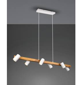 Lampa wisząca MARLEY 312490631 oprawa w kolorze białym TRIO