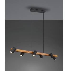 Lampa wisząca MARLEY 312490632 oprawa w kolorze czarnym TRIO