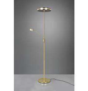 Lampa podłogowa FRANKLIN 426510208 oprawa w kolorze złotym TRIO