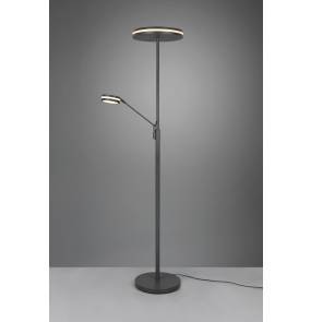 Lampa podłogowa FRANKLIN 426510242 oprawa w kolorze antracytowym TRIO