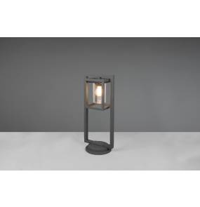 Lampa zewnętrzna LUNGA 512060142 oprawa w kolorze antracytowym z czujnikiem zmierzchu TRIO