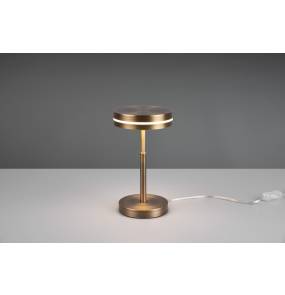 Lampa stołowa złota FRANKLIN 526510104 TRIO