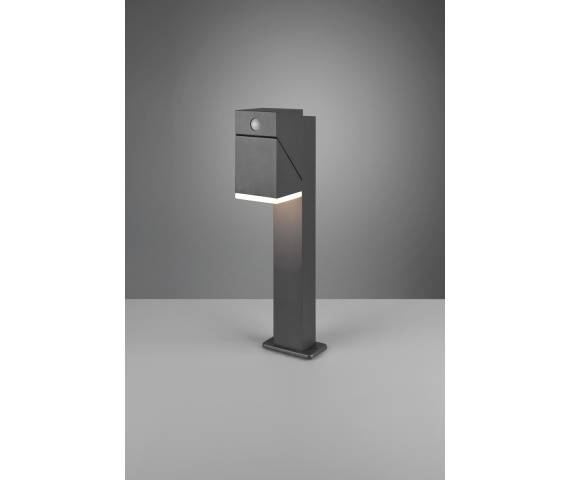 Lampa zewnętrzna słupek antracytowy AVON 570669142 TRIO z czujnikeim ruchu i zmierzchu