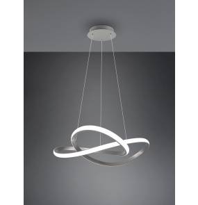 Lampa wisząca COURSE R32051407 oprawa w kolorze srebrnym RL