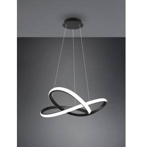 Lampa wisząca COURSE R32051432 oprawa w kolorze czarnym RL