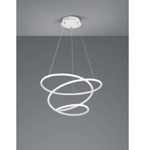 Lampa wisząca BOLOGNA R37051131 oprawa w kolorze białym RL