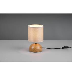 Lampa stołowa LUCI R50351035 oprawa w kolorze drewna RL