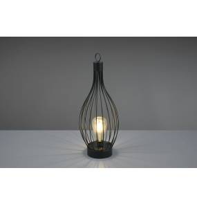 Zewnętrzna lampa stołowa MAIRANA R55306132 oprawa w kolorze czarnym RL