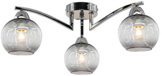 Lampa sufitowa plafon Genewa 1986/3 8C chrom Elem 