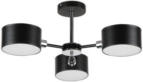 Lampa sufitowa Celtic 3020/3 BL 8C czarna Elem 