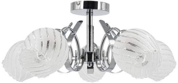 Lampa sufitowa plafon Dakota 7138/5 8C chrom Elem 
