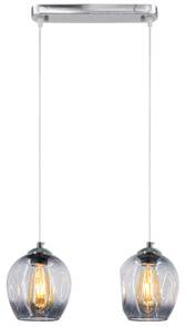 Lampa wisząca Atena 8182/2 8C BL chrom Elem 