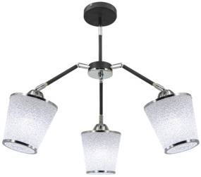 Lampa sufitowa Carlos 6158/3 BL 8C chrom Elem 
