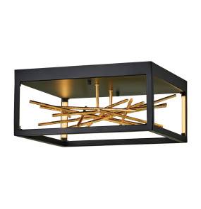 Lampa sufitowa STYX QN-STYX-LED-F-BG czarny Quintiesse 