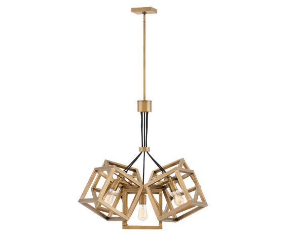 Lampa wisząca ENSEMBLE QN-ENSEMBLE5P-BB szczotkowany brąz Quintiesse 