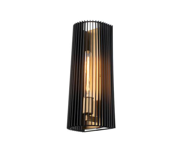 Lampa ścienna LINARA QN-LINARA1-BK czarna Quintiesse 