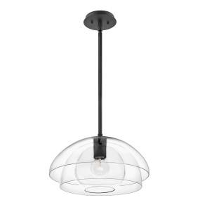 Lampa wisząca/plafon LOTUS QN-LOTUS-P-BLK czarna Quintiesse 