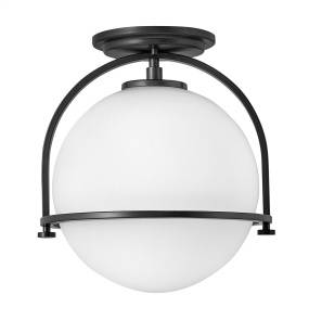 Lampa sufitowa SOMERSET QN-SOMERSET-F-O-BK czarna Quintiesse 