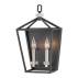 Lampa ścienna STINSON QN-STINSON2-BK polerowany nikiel Quintiesse 
