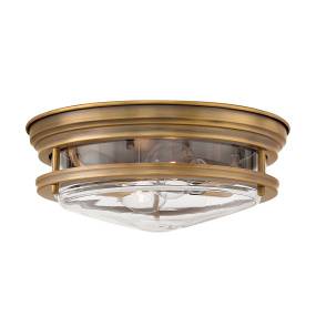 Lampa sufitowa HADRIAN QN-HADRIAN-FS-BR-CLEAR szczotkowany brąz Quintiesse 