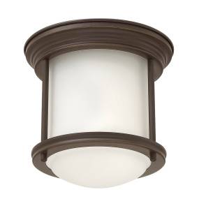 Lampa sufitowa HADRIAN QN-HADRIAN-MINI-F-OZ-OPAL olejowany brąz Quintiesse 