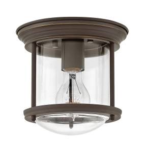 Lampa sufitowa HADRIAN QN-HADRIAN-MINI-F-OZ-CLEAR olejowany brąz Quintiesse 