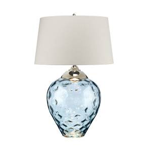 Lampa stołowa SAMARA QN-SAMARA-TL-LRG-BLU jasnoniebieska Quintiesse 