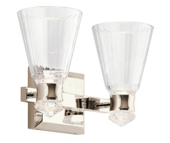 Lampa ścienna KAYVA QN-KAYVA2-PN polerowany nikiel Quintiesse 