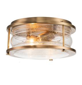 Lampa sufitowa ASHLAND BAY QN-ASHLANDBAY-F-NBR-BATH naturalny mosiądz  Quintiesse 