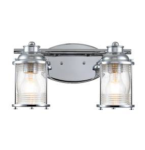 Lampa ścienna ASHLAND BAY QN-ASHLANDBAY2-PC-BATH polerowany chrom  Quintiesse 