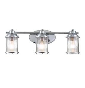 Lampa ścienna ASHLAND BAY QN-ASHLANDBAY3-PC-BATH polerowany chrom  Quintiesse 