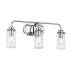 Lampa ścienna BRAELYN QN-BRAELYN3-PC polerowany chrom Quintiesse 