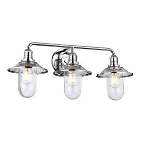 Lampa ścienna RIGBY QN-RIGBY3-BATH-PC polerowany chrom Quintiesse 