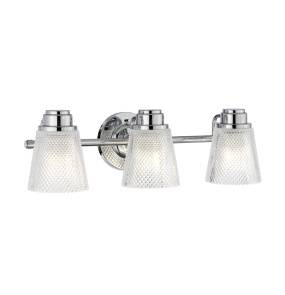 Lampa ścienna HUDSON QN-HUDSON3-BATH polerowany chrom Quintiesse 