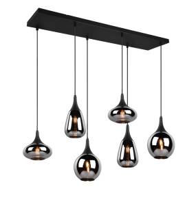 Lampa wisząca LUMINA 317000632 oprawa w kolorze czarnym TRIO