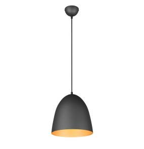 Lampa wisząca TILDA R30661080 oprawa w kolorze czerni i złota RL