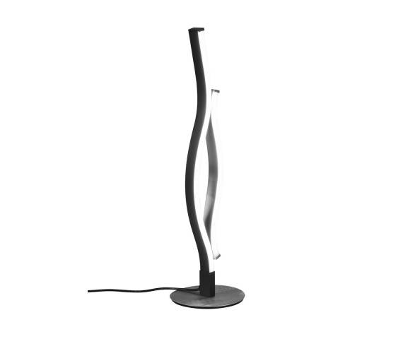Lampa stołowa BLAZE 541210205  oprawa w kolorze czarno srebrnym z możliwościa zmiany barwy światła TRIO