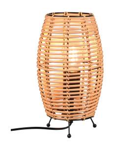 Lampa stołowa INGA 512200136 oprawa ratanowa TRIO