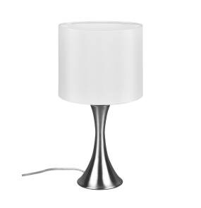 Lampa stołowa SABIA 515790107 oprawa w kolorze srebrnym TRIO